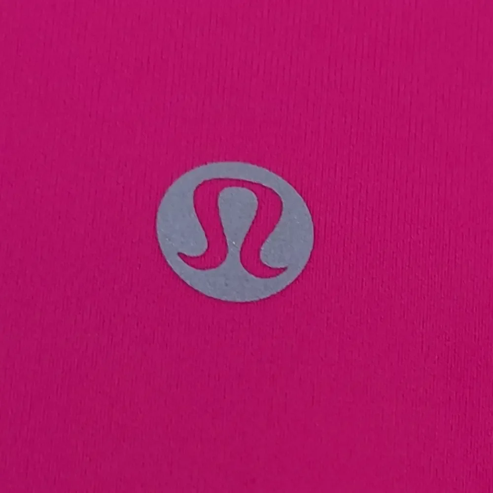 Lululemon All You Need Crop Leggings SZ 8 Hot Pink Barbiecore Hot Pink Athletic